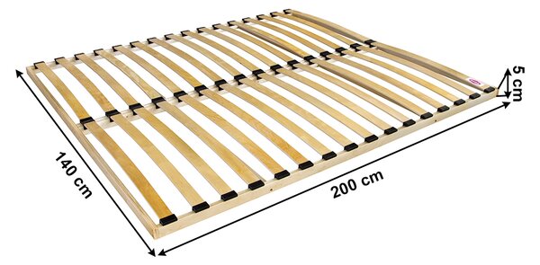 Podnica od lamela 140x200 cm Monte
