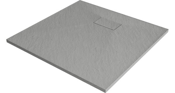 Mexen Hugo kvadratna tuš kada SMC 80 x 80 cm, siva - 42618080