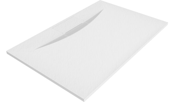 Mexen Egon pravokutna SMC tuš kada 100 x 80 cm, bijela - 4R108010