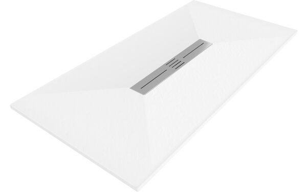 Mexen Toro pravokutna tuš kada SMC 170 x 70 cm, bijela - 43107017