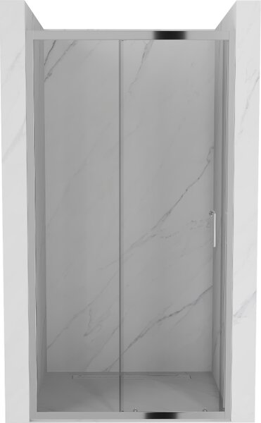 Mexen Apia klizna vrata za tuš, klizna 90 cm, prozirna, kromirana - 845-090-000-01-00