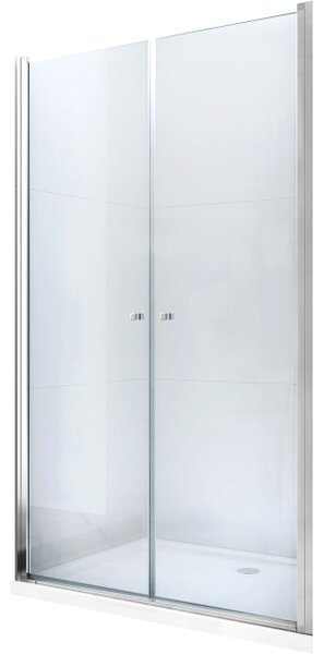 Mexen Texas okretna tuš vrata 70 cm, prozirna, kromirana - 880-070-000-01-00