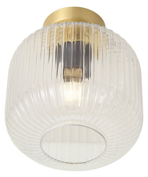 Stropna svjetiljka u stilu art deco od mesinga - Karel