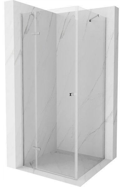 Mexen Roma pregradna kabina za tuš 70 x 70 cm, prozirna, krom - 854-070-070-01-00