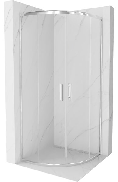 Mexen Rio polukružna tuš kabina 70 x 70 cm, prozirna, krom - 863-070-070-01-00
