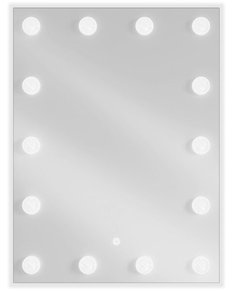 Mexen Dona LED osvijetljeno kupaonsko ogledalo 60 x 80 cm, 6000K, protiv magljenja - 9818-060-080-611-00