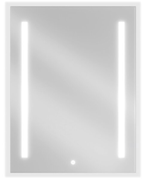 Mexen Remi osvijetljeno kupaonsko ogledalo 60 x 80 cm, LED 6000K, protiv magljenja - 9804-060-080-611-00