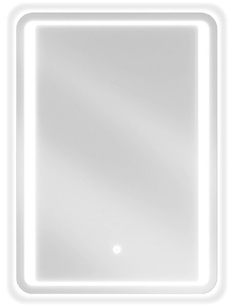 Mexen Zusa osvijetljeno kupaonsko ogledalo 50 x 70 cm, LED 6000K, protiv magljenja - 9808-050-070-611-00