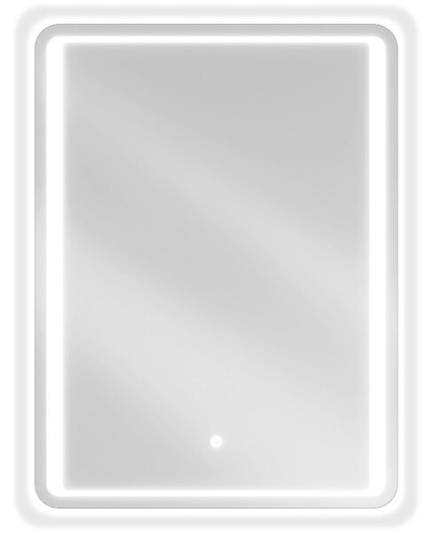 Mexen Zusa osvijetljeno kupaonsko ogledalo 60 x 80 cm, LED 6000K, protiv magle - 9808-060-080-611-00