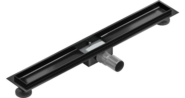 Mexen Flat kućište za linearni odvod 70 cm, crno - 1715070