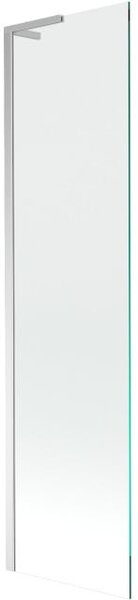 Mexen Next L jednokrilni paravan za kadu 50 x 150 cm, proziran, krom - 895-050-000-03-00-01