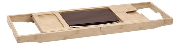 Mexen Bamboo polica za kadu 70-100 cm, prirodni bambus - 701270-00
