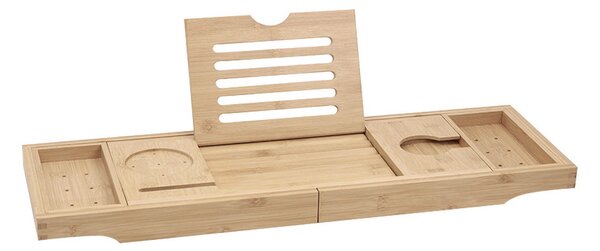 Mexen Bamboo polica za kadu 70-105 cm, prirodni bambus - 701170-00