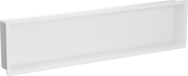 Mexen X-Wall-K ugradbena polica od konglomerata 122,7 x 30,7 cm, bijela - 1900123010