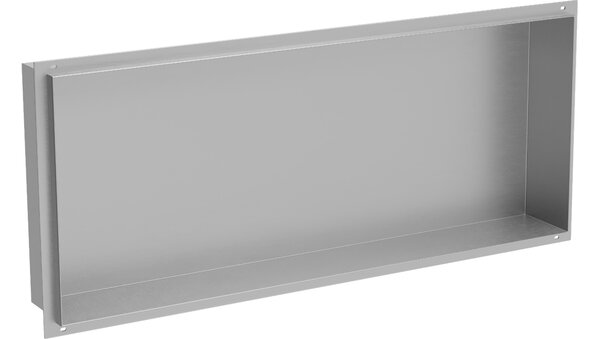 Mexen X-Wall-NR ugradbena polica bez prirubnice 75 x 30 cm, inox - 1911753010