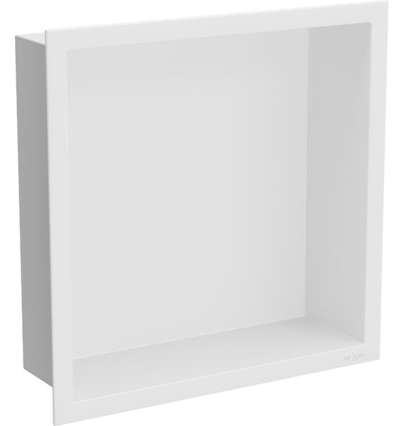 Mexen X-Wall-R nišna polica s obrubom 30 x 30 cm, bijela - 1920303010
