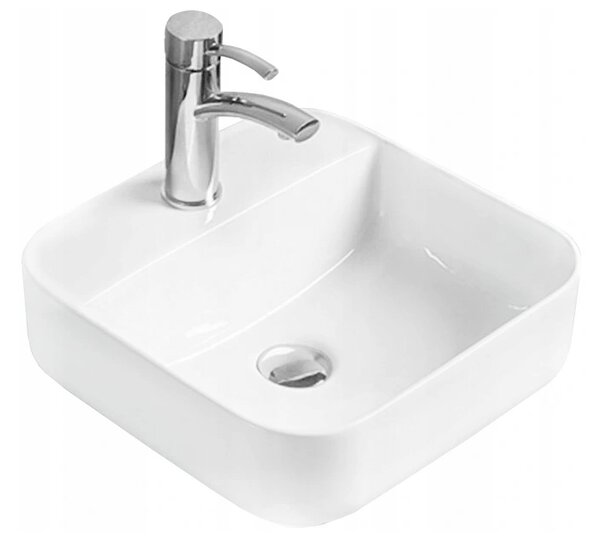 Mexen Silvia umivaonik nadgradni 39 x 39 cm, bijeli - 21863900