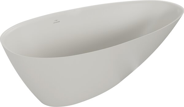 Mexen Milano samostojeća kada od konglomerata 150 x 82 cm, mat beton - 57301508561