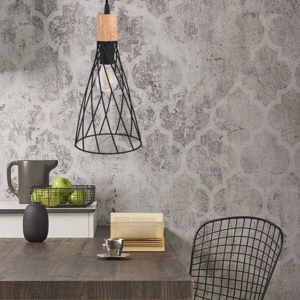 Stropni luster APP1268-1CP Black