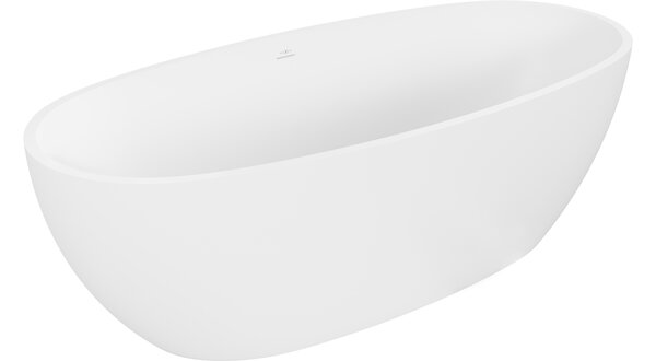 Mexen Torino samostojeća kada od konglomerata 155 x 78 cm, bijela mat - 57271557800