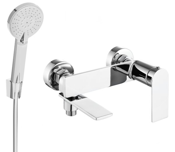 Mexen Zero R40 kada s tušem, krom - 7113R40-00