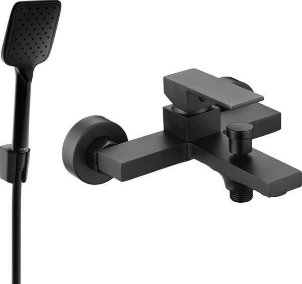 Mexen Uno R62 crna kada s tušem - 7143R62-70