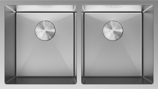 Mexen Binox čelični sudoper s 2 komore 800 x 450 mm, inox - 6421802000-01