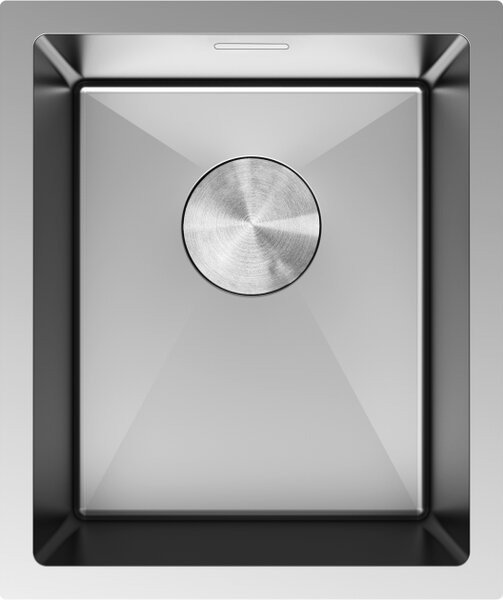 Mexen Trixo čelični sudoper s jednom komorom 370 x 440 mm, inox - 6412371000-01