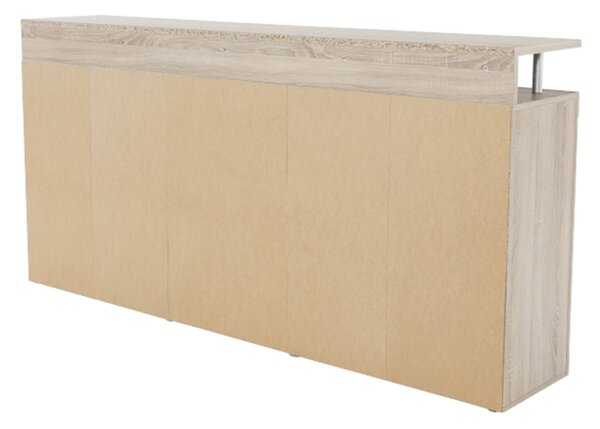 Komoda Jachim Julos New hrast sonoma + bijela