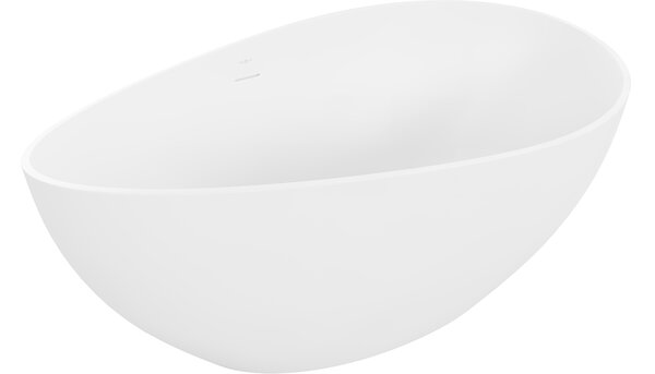 Mexen Parma samostojeća kada od konglomerata 160 x 95 cm, bijela mat - 57231609500