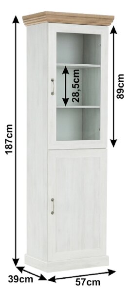 Zondo.hr Vitrina Regnar W1D . 779498