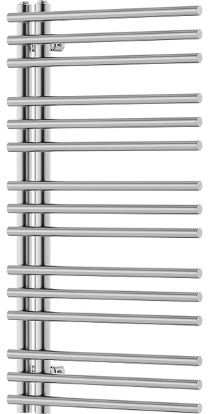 Mexen Neptun ukrasni kupaonski radijator 900 x 500 mm, 291 W, krom - W101-0900-500-00-01
