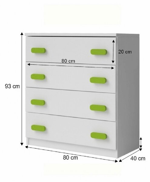 Zondo.hr Komoda Svanla Tip 2 . 808530