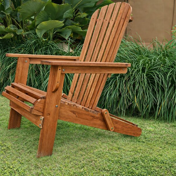 Vrtne sklopive ležaljke od akacije Adirondack - set od 2 komada