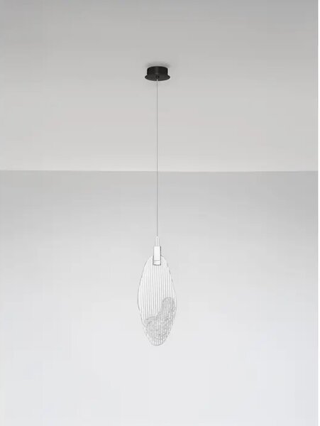 SERIQ LED VISILICA 3W IP20 3000K CRNA/STAKLO NL9187004