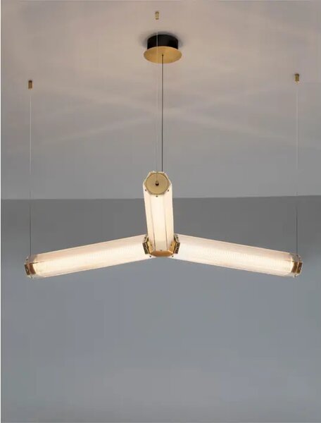 ESSENZO LED VISILICA MESING/STAKLO 23W IP20 3000K TRIAK PRIGUŠLJIVA NL9333218