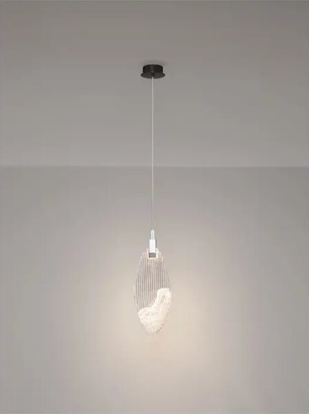 SERIQ LED VISILICA 3W IP20 3000K CRNA/STAKLO NL9187004