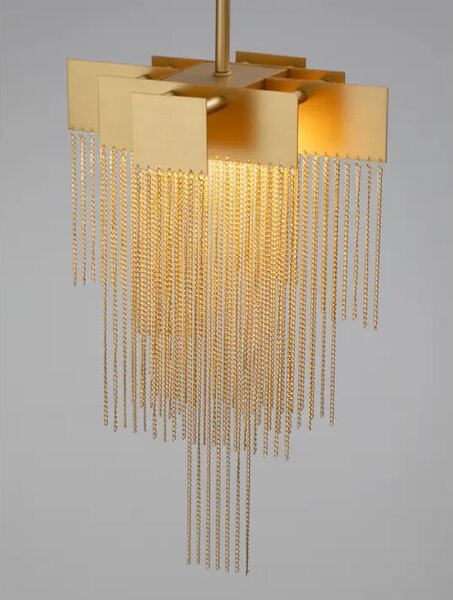 REVIA LED LUSTER ZLATNI 8W IP20 3000K NL9186991