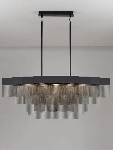 REVIA LED LUSTER CRNI 46W IP20 3000K NL9186996