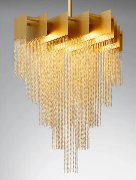 REVIA LED LUSTER ZLATNI 28W IP20 3000K NL9186993