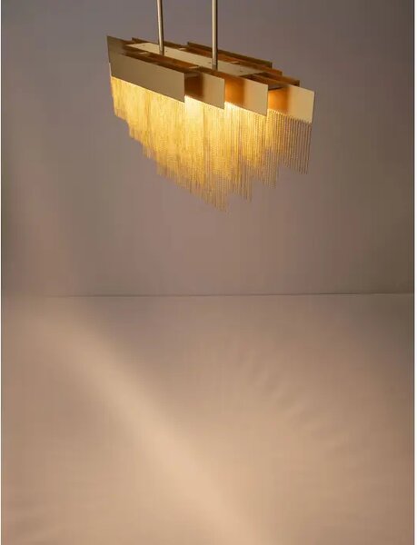 REVIA LED LUSTER ZLATNI 46W IP20 3000K NL9186997