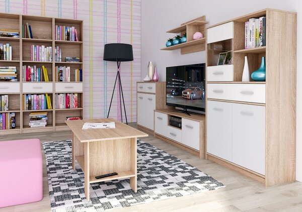Zondo.hr Vitrina Thornham 2D1W1S/80 (bijela) . 1006303