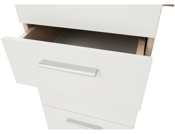 PC stolić Telur (hrast sonoma + bijela)