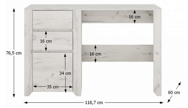 PC stolić Adamus Tip 80 3S