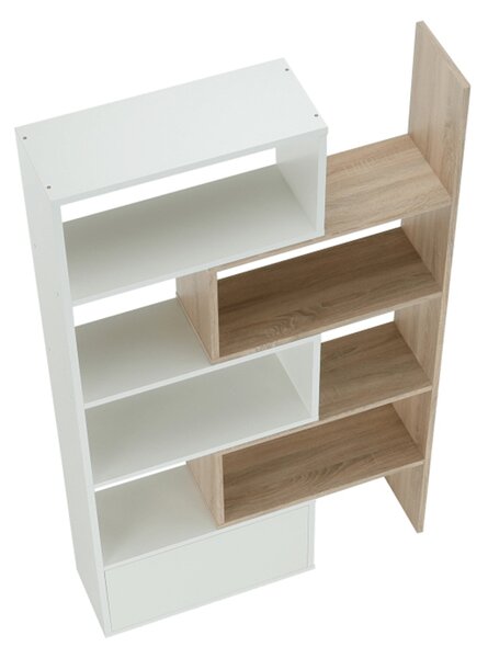 Zondo.hr Regal Unwest (bijela + hrast sonoma) . 794664
