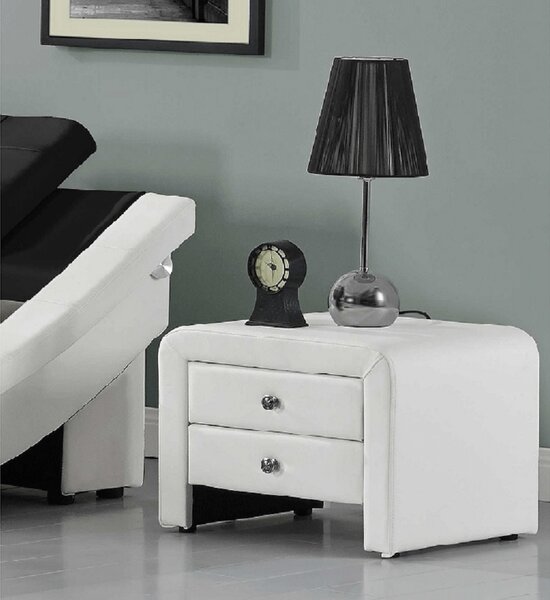 Zondo.hr Noćni stolić Wilmot (bijela) . 808757