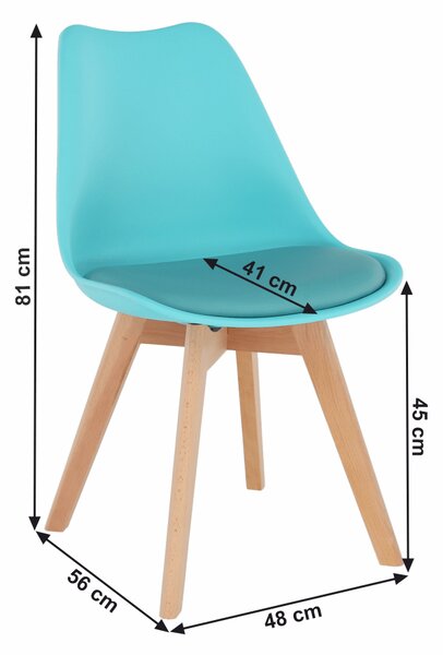 Zondo.hr Blagovaonska stolica Bralla 2 (menta). Akcija -11%. 1015641