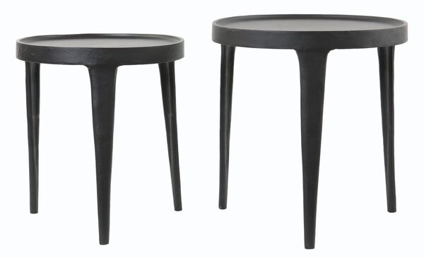 Okrugli pomoćni stolići u setu 2 kom ø 43 cm Tobias – Light & Living