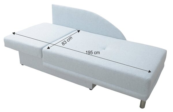 Sofa Laren (svijetlo plava) (L)