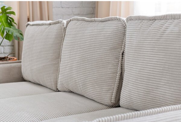 Plava (promjenjiva) sklopiva kutna garnitura od samta Tori – Bonami Selection